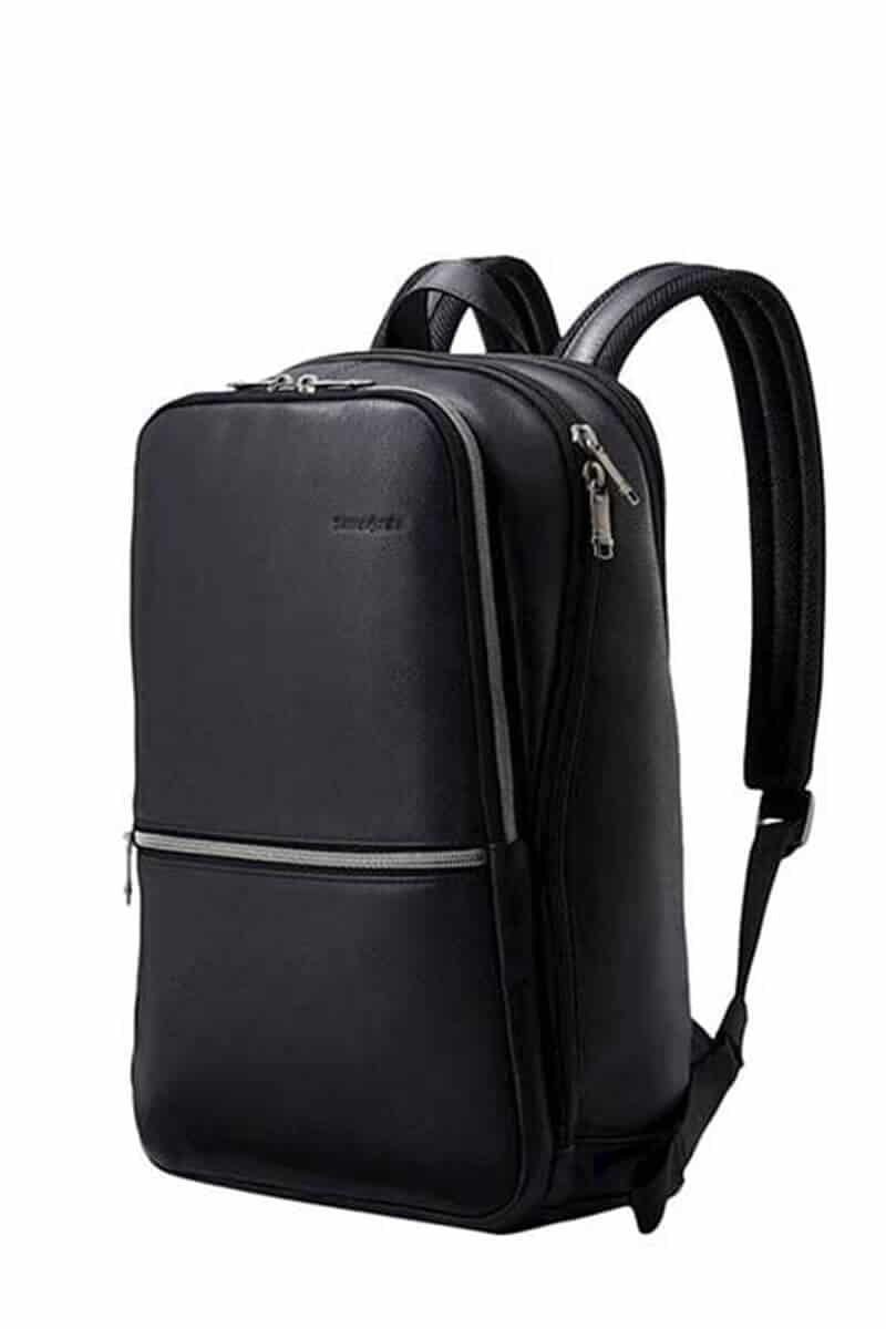 Allen Solly Men PU Black Backpack 21 L Backpack Black Price In India ...